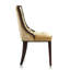 Chaise de salle à manger rembourrée en bois doré Fifth Avenue - ensemble de 2-828199835