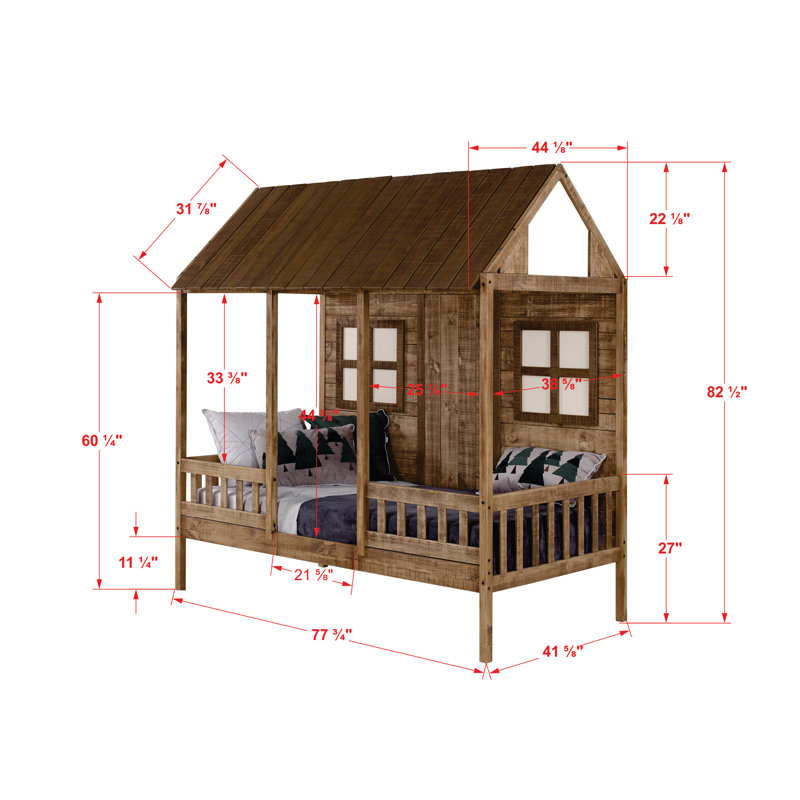 Schlesinger Front Porch Twin Platform Bed