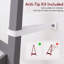 Kids Clothes Rack With Hanging Rail & Lower Storage Shelf For Bedroom And Playroom Organisation-600647084