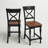 Iestyn Solid Wood Counter Stool