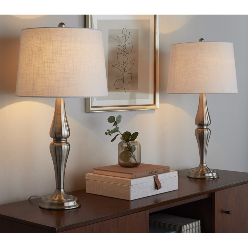 Ensemble de 2 lampes de table en métal Sawyer