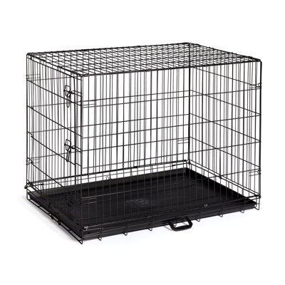Elodie Metal Collapsible Pet Crate with 1 Door