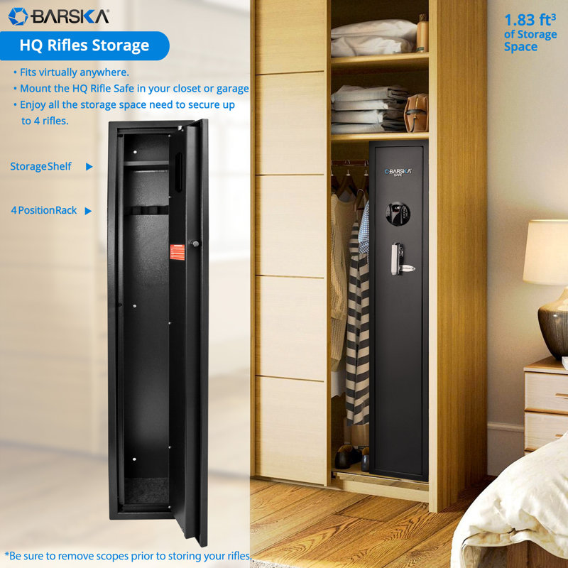 Multi Functional Safe, 52" H x 8.6" W x 9.8" D