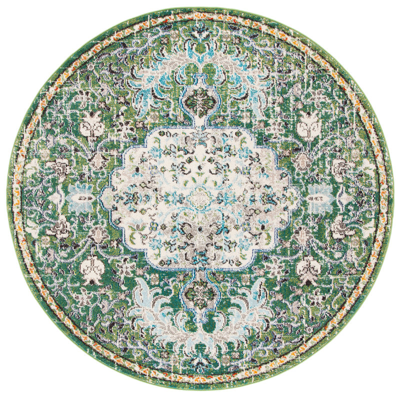 Wisner Oriental Area Rug, Round 152 cm