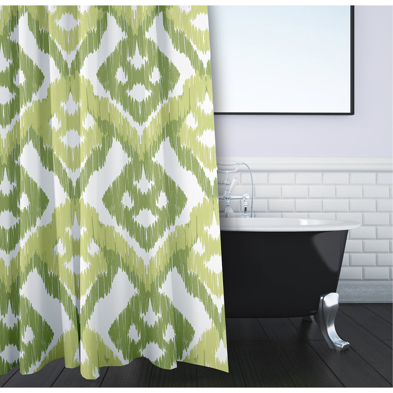 Rideau de douche Groth, Vert