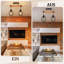 2-Light Black Semi Flush Mount
