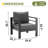 Bellewood 29.5" W Aluminum Patio Club Chairs-1576648218