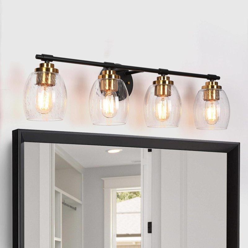 Éclairage pour meuble-lavabo à 4 lumières à intensité variable Anterio
