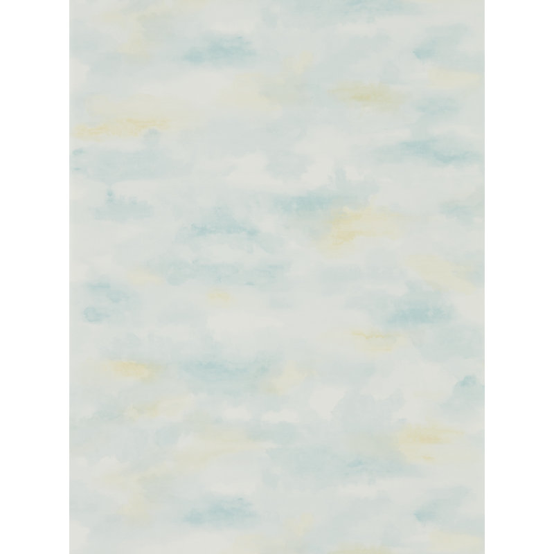 10.05m x 68.6cm Matte Wallpaper Roll, Blue/Green