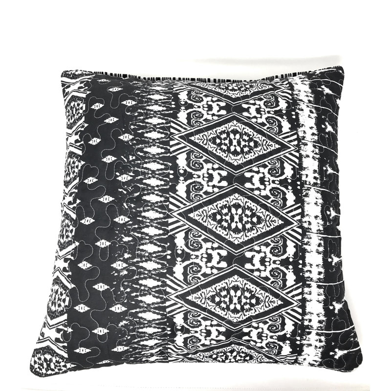 Aztec Geometric Reversible Pillow Cover