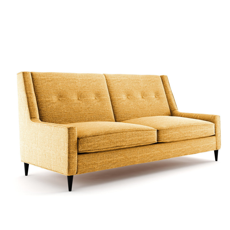 Augusta Plaza Sofa, Yellow