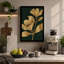 Gilded Bloom Study Botanical - Wrapped Canvas-1278988184-1278988180
