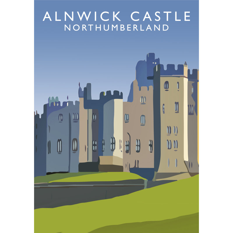 Alnwick Castle 2 by Richard O'Neil - Print, No Frame, 40 cm H x 30 cm W x 1 cm D