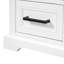 Meuble-lavabo moderne 36 po avec plateau en céramique et tablette réglable