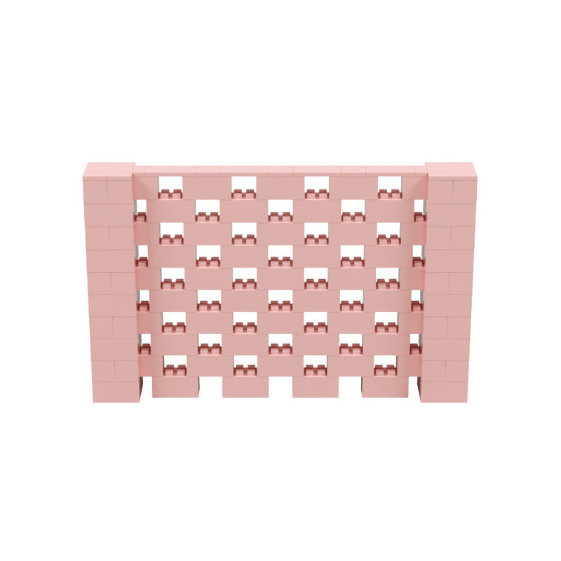 Ensemble mural Everblock, Rouge, H 60 po x l 96 po x P 12 po