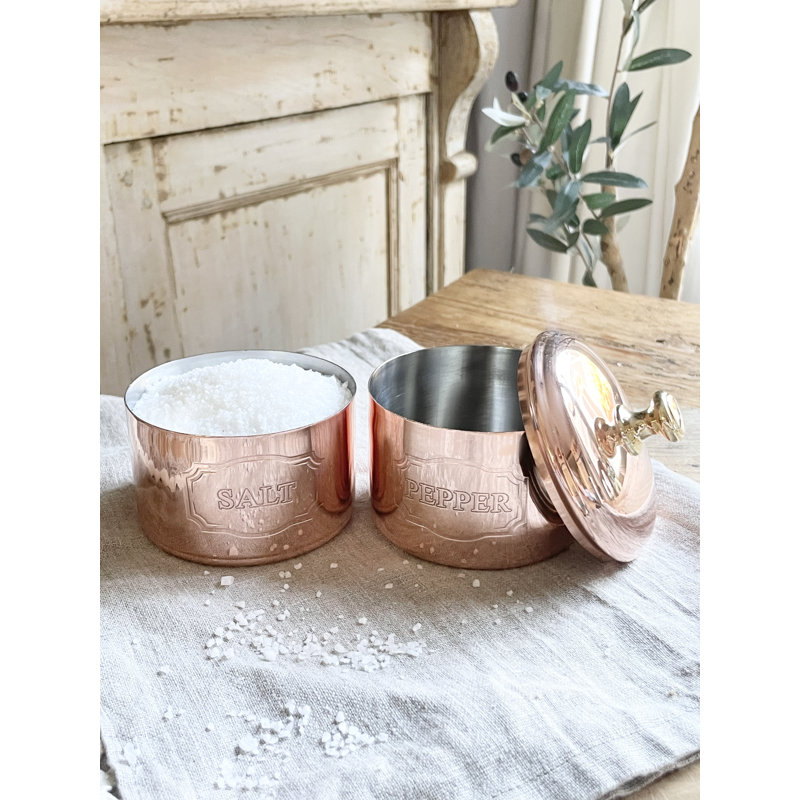 Salière et poivrière d'inspiration rétro Coppermill Kitchen