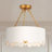 3 - Light Metal Flush Mount Ceiling Light
