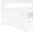Twin Size Daybed With Trundle And Storage Cabinet, Space Saving Bed - Compact White Built-In Cabinet Shelf Strong Practical-1426076311