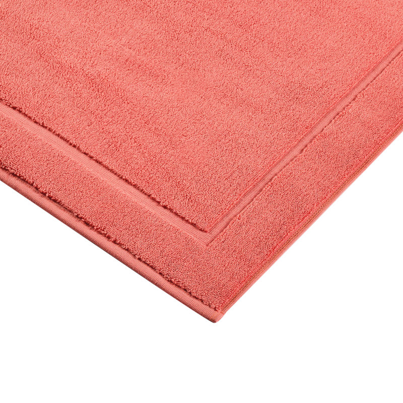 Tapis pour salle de bain Hawmam, Corail