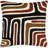 Abbe Abstract Square Throw Pillow Cover