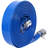 1.5" ID × 100 Ft Pool Backwash Hose, Heavy Duty Reinforced Blue PVC Lay Flat Water Discharge Pump Hoses For Swimming Drain Pools And Clean Filters, With Aluminum Camlock C And E Fittings-126279417