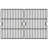Permasteel 16.5'' W x 12.87'' D Steel Grill Grate