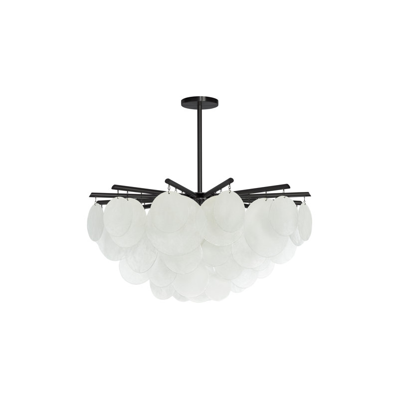 Grand lustre rond Nimbus, Bronze