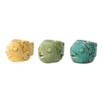 Set of 3 2.3 " Concrete Tealight