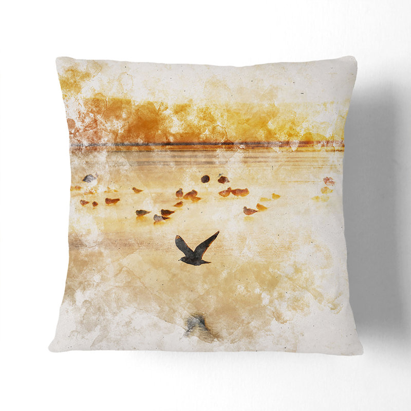 Square Throw Cushion, 55cm H x 55cm W x 20cm D
