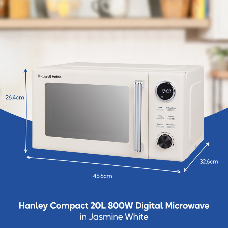 Russell Hobbs Rhmd838jw Hanley 20 Litre Microwave