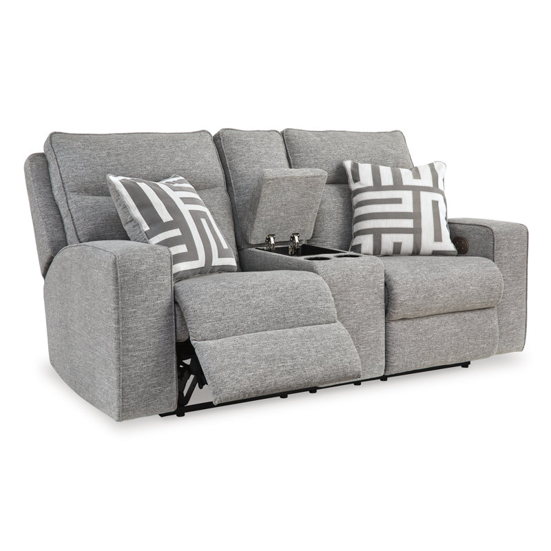 Kerle 78'' Upholstered Power Reclining Loveseat