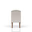 Fauteuil à oreilles rembourré
