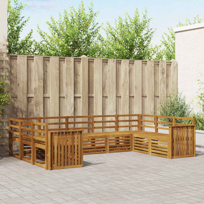 304cm Wide Patio Sectional