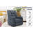 Faux Leather Heated Massage Chair-612946993