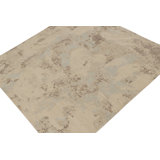 Distressed Homage Hand Knotted Wool Abstract Area Rug