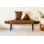 Banc en cuir véritable Stasya