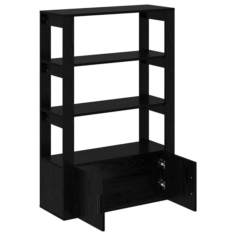 80 cm W Sideboard, Black Oak