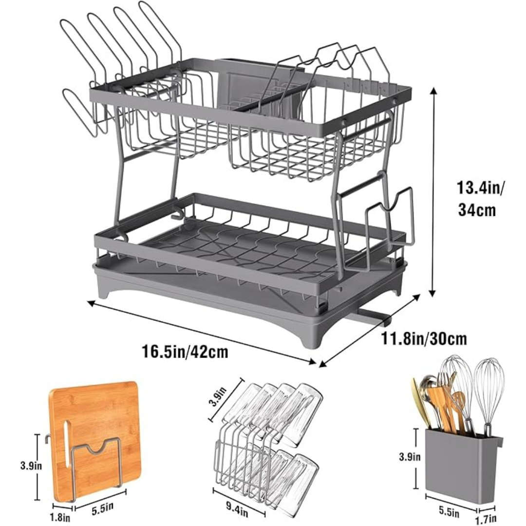 Factory Direct Wholesales NN Rustproof Stainless Steel Dish Drying Rack ...