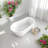 55" x 28.35" Freestanding Soaking Acrylic Bathtub