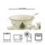 Spode Christmas Tree 10 Pc Punch Bowl W/Cups&Ladle