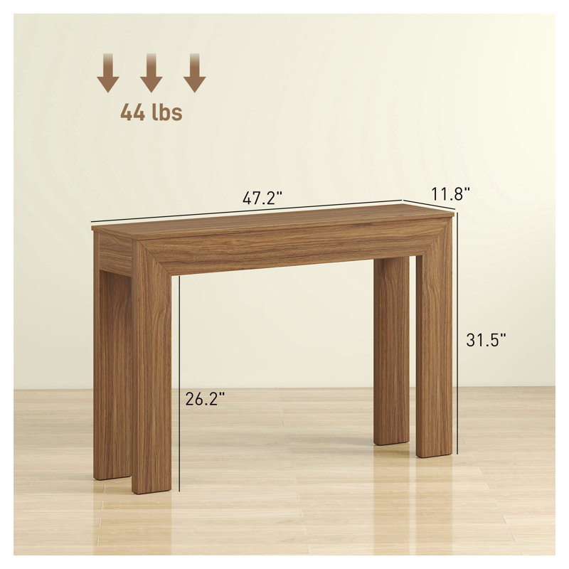 Console de 47 po HOMcom