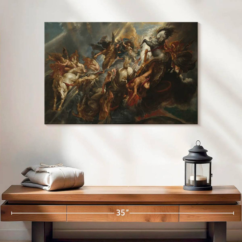 Leisha, la chute de Phaeton, H 16 po x l 24 po
