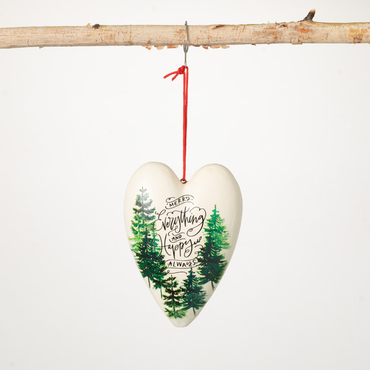 Heart Shaped Ornament by Happy Everything!
