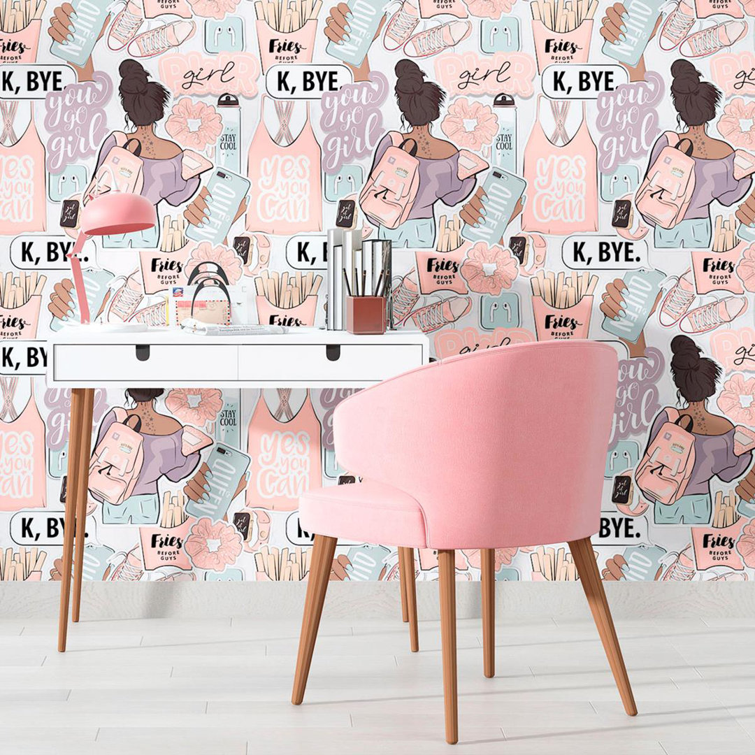 Dominice Peel & Stick Abstract Roll Trinx