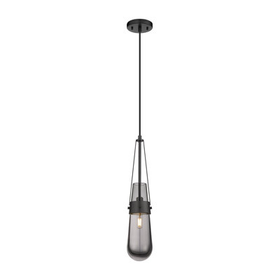 Luminaire suspendu à cordon 4 lumières Milan 1 lumière