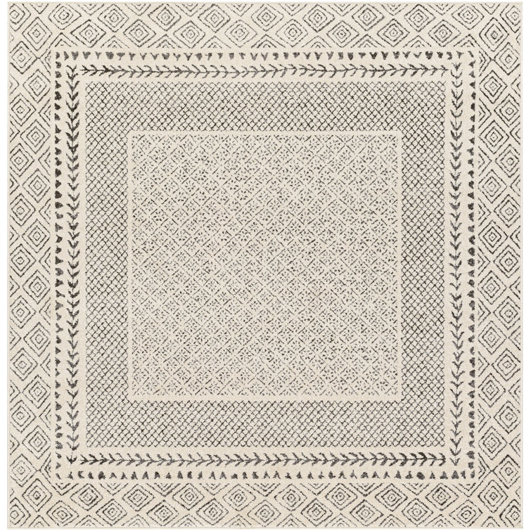 Calvo Light Beige/Charcoal Area Rug