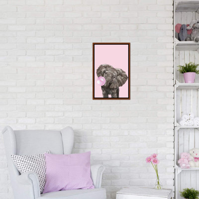 Art d’éléphant de gomme à bulles