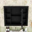 Armoire murale de salle de bain avec miroir et tablettes de rangement-115142046