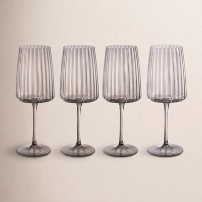 Orlosky Ribbed Wine Glass