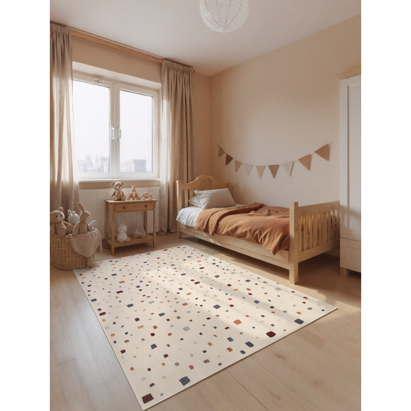 Hanse Home Kids Rug Funny Squares, Childrens Carpet, Kids Room, Motive Rug For Child